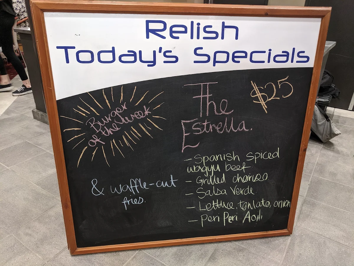 Menu, Elanora Hotel East Gosford