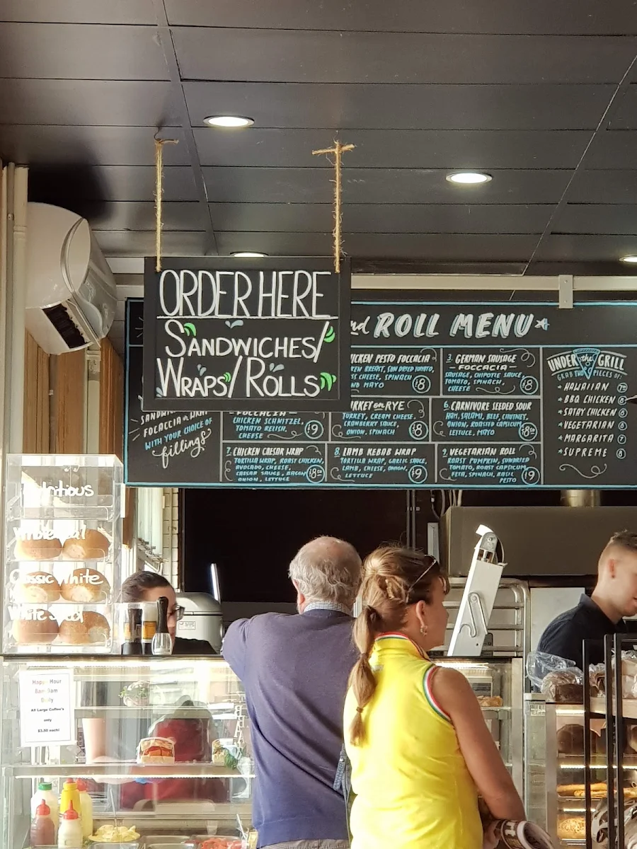 Menu, Coromandel Valley Bake Bakery