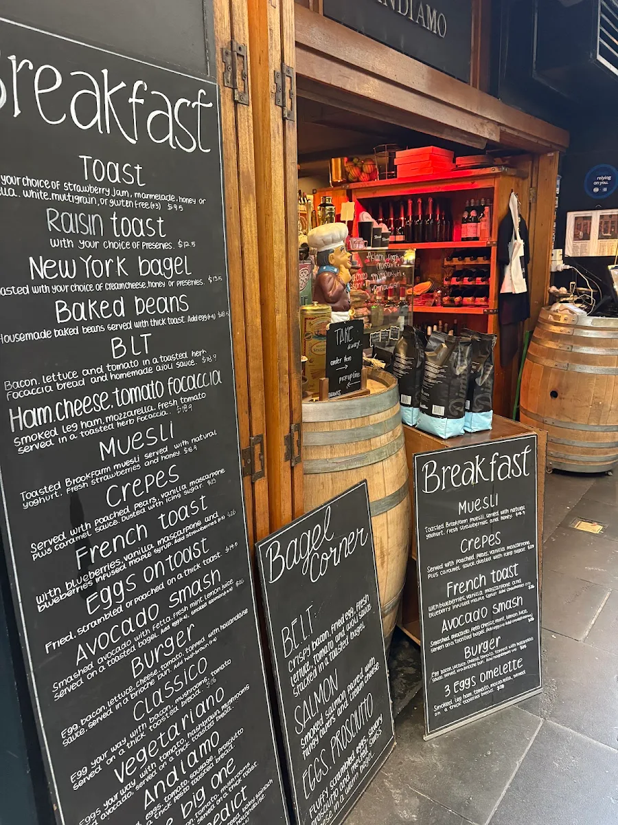 Menu, Degraves Street