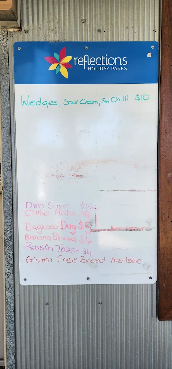 Menu, Soley's On The Creek Cafe and Cakery - Boambee Creek Reserve Kiosk