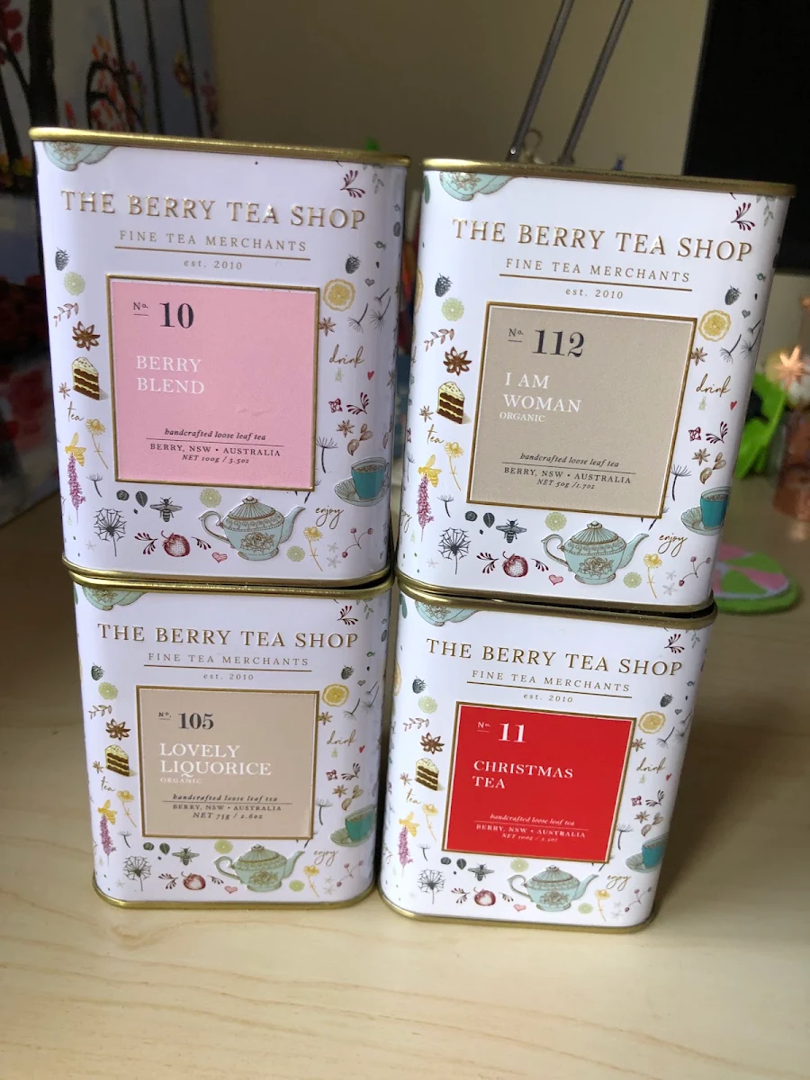 Menu, The Berry Tea Shop