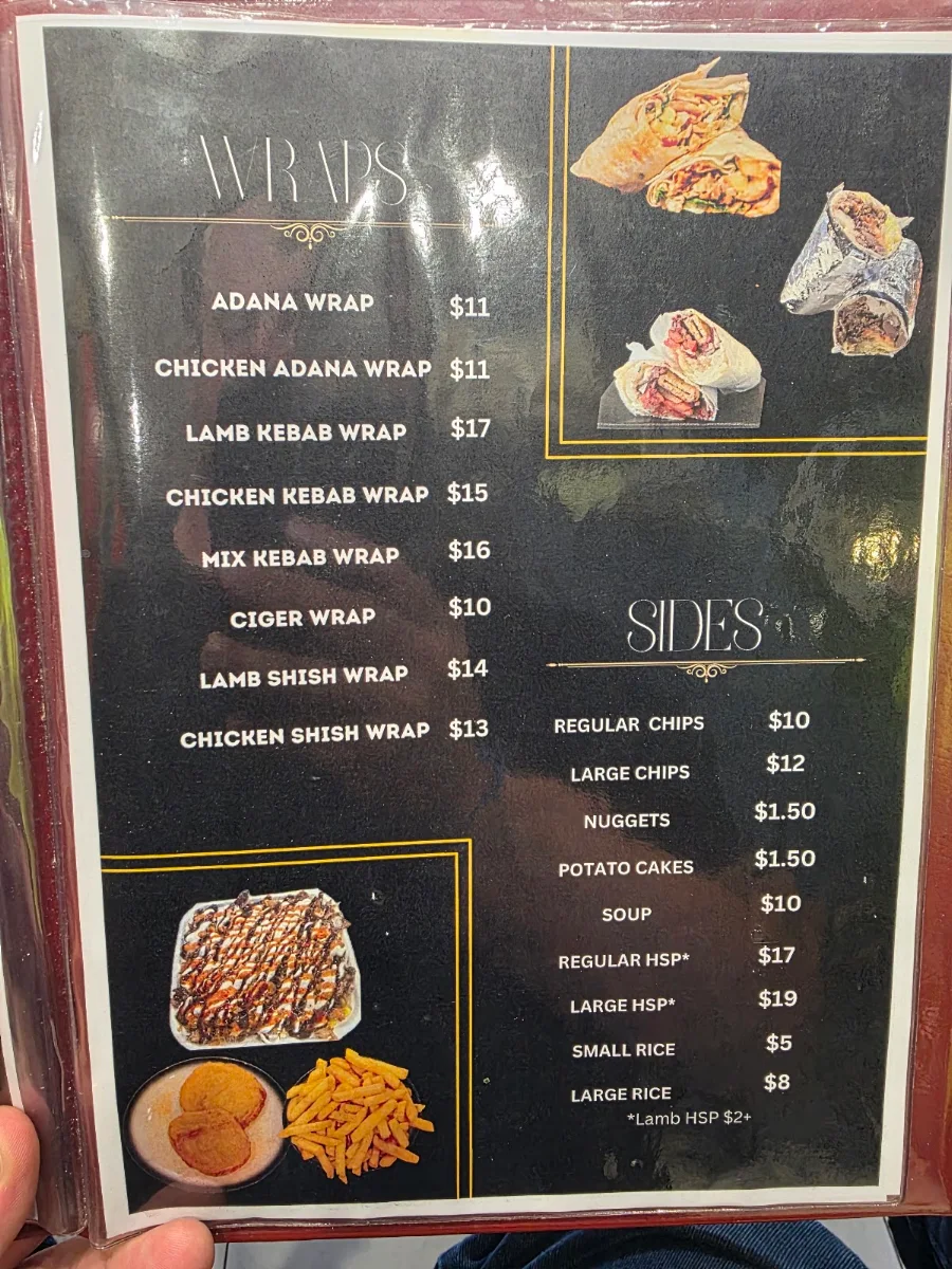 Menu, 01 Kebab