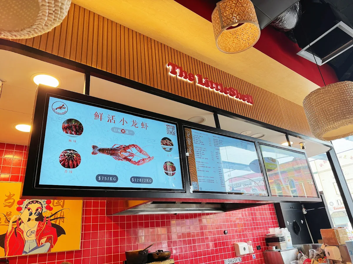 Menu, The Little Shell Yabbies & Crayfish Box Hill 小龙虾