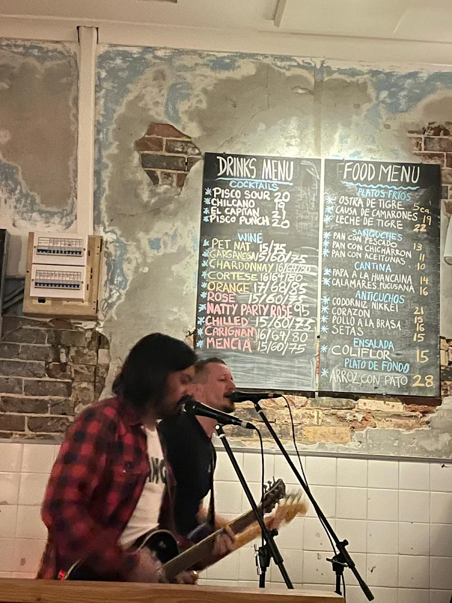 Menu, Pepito's Marrickville