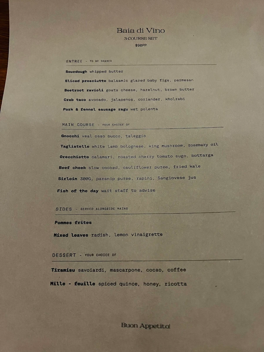 Menu photo 1