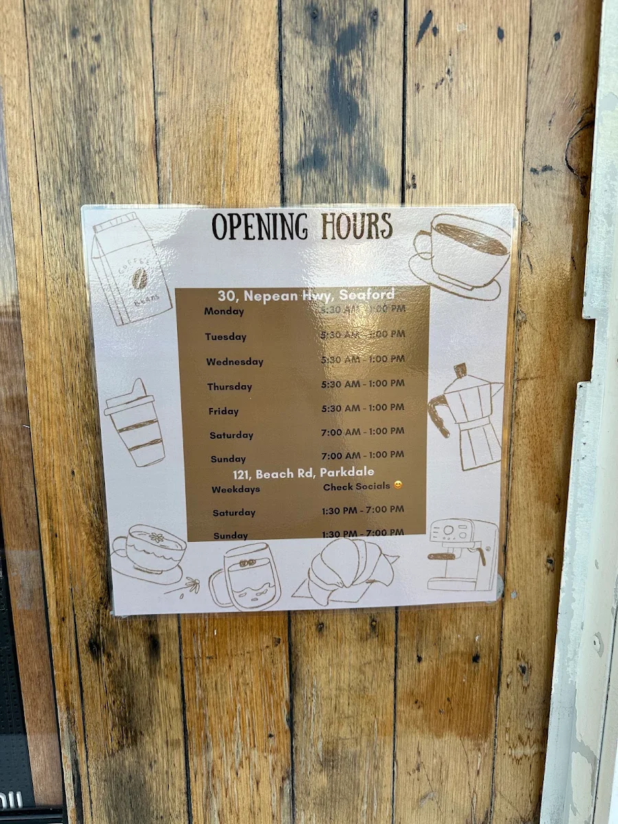 Menu, Rolling Mugshot
