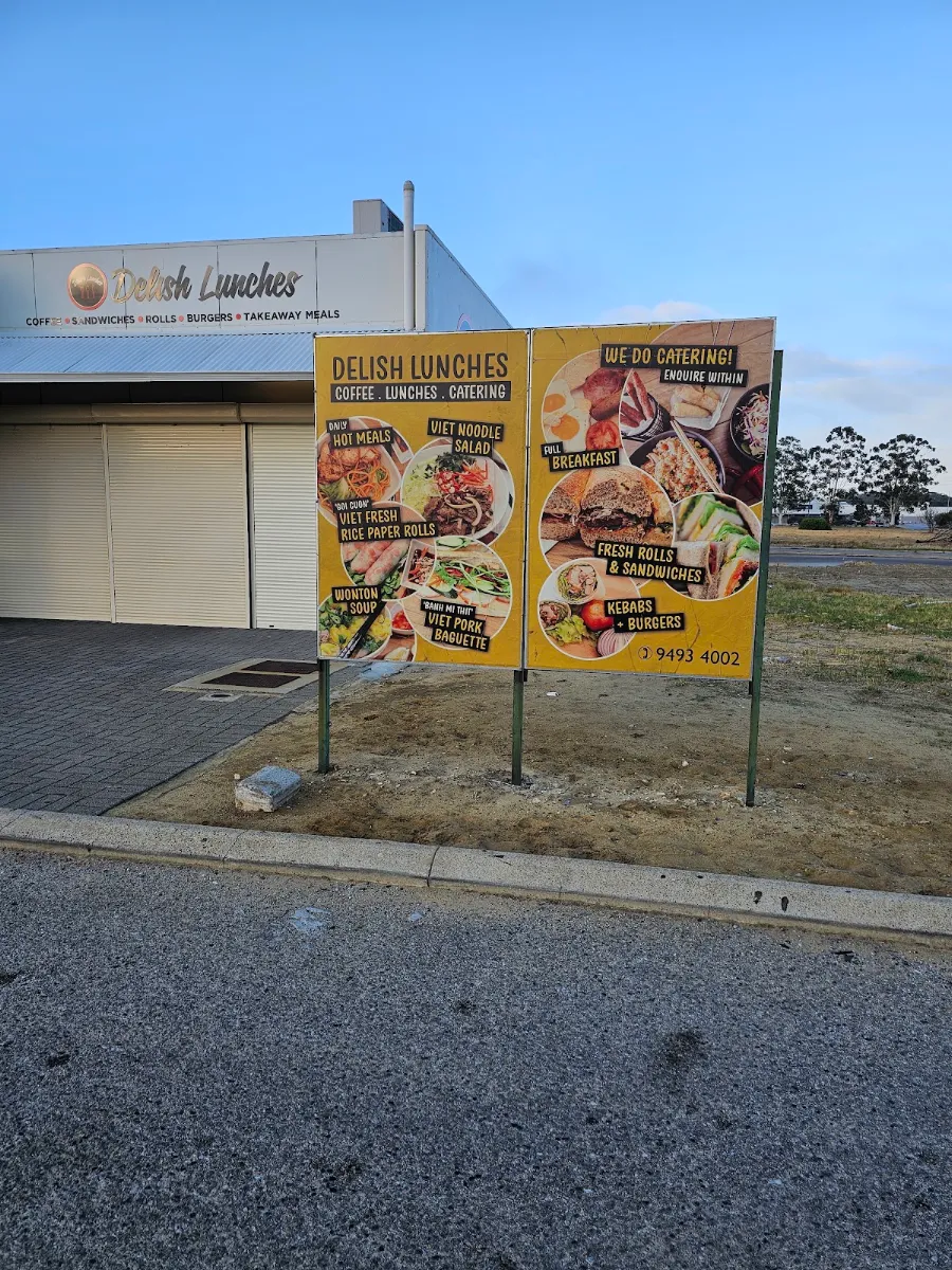 Menu, Pinjarra Bakery (Maddington)