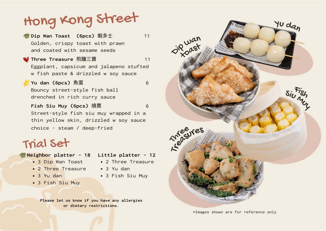 Menu, The Little Neighbor