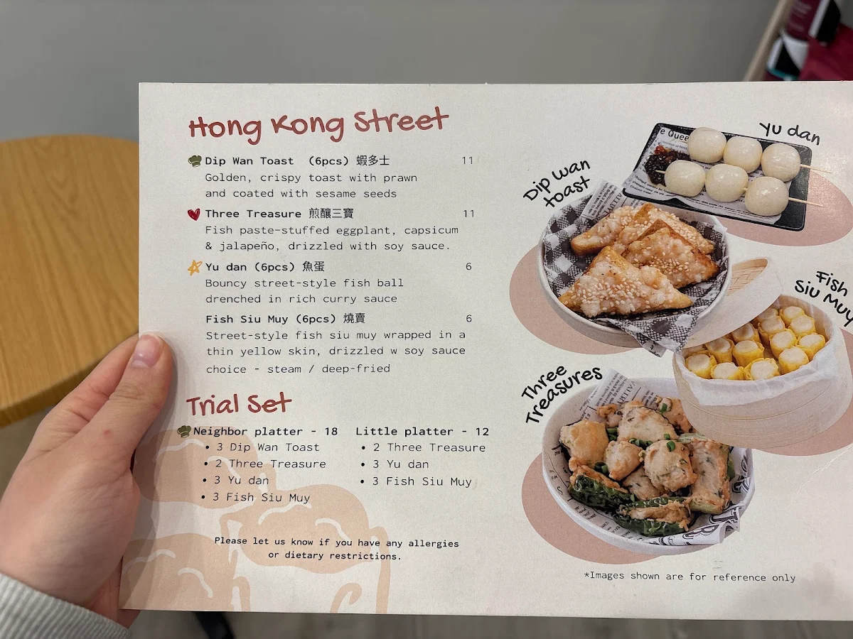 Menu, The Little Neighbor