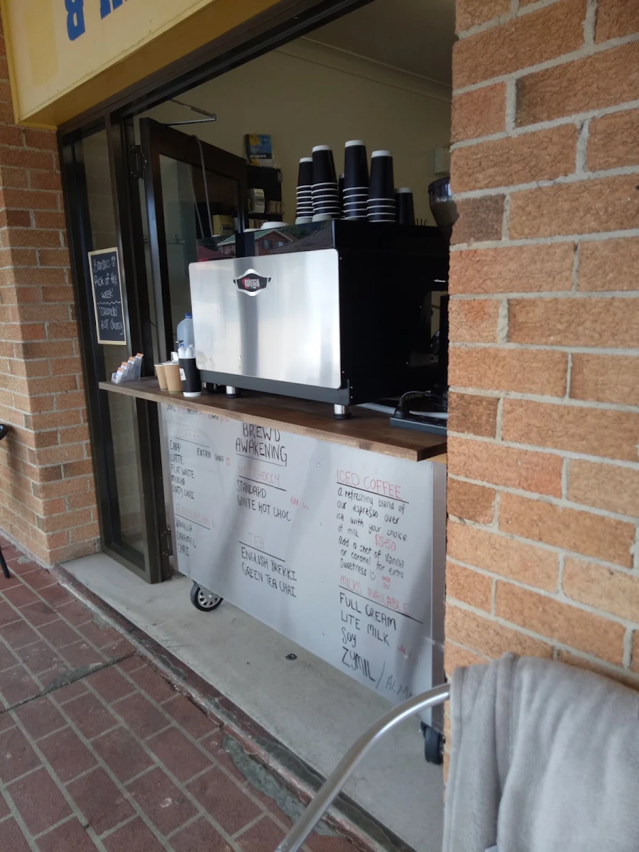 Menu, Bray Street Hot Bake & Brew’d Awakening Coffee