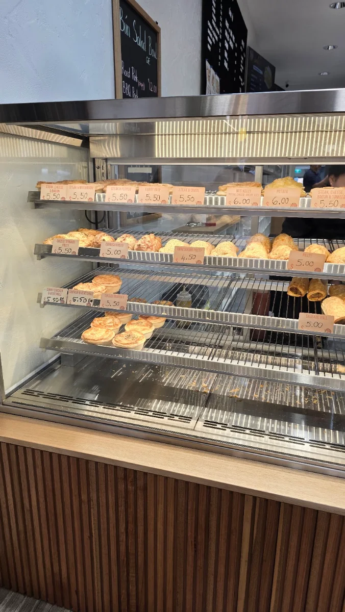 Menu, Gawler Hot Bread Bakery