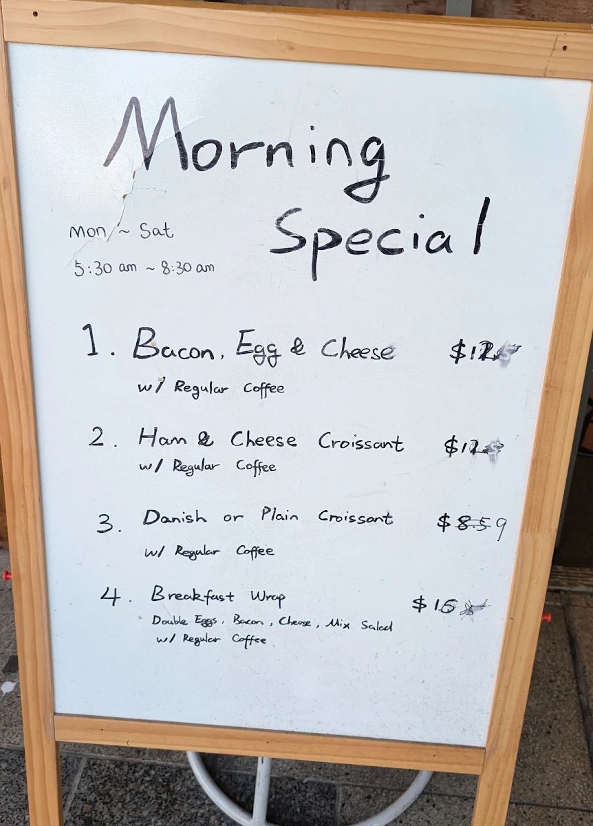Menu, Monkey House Cafe Strathfield