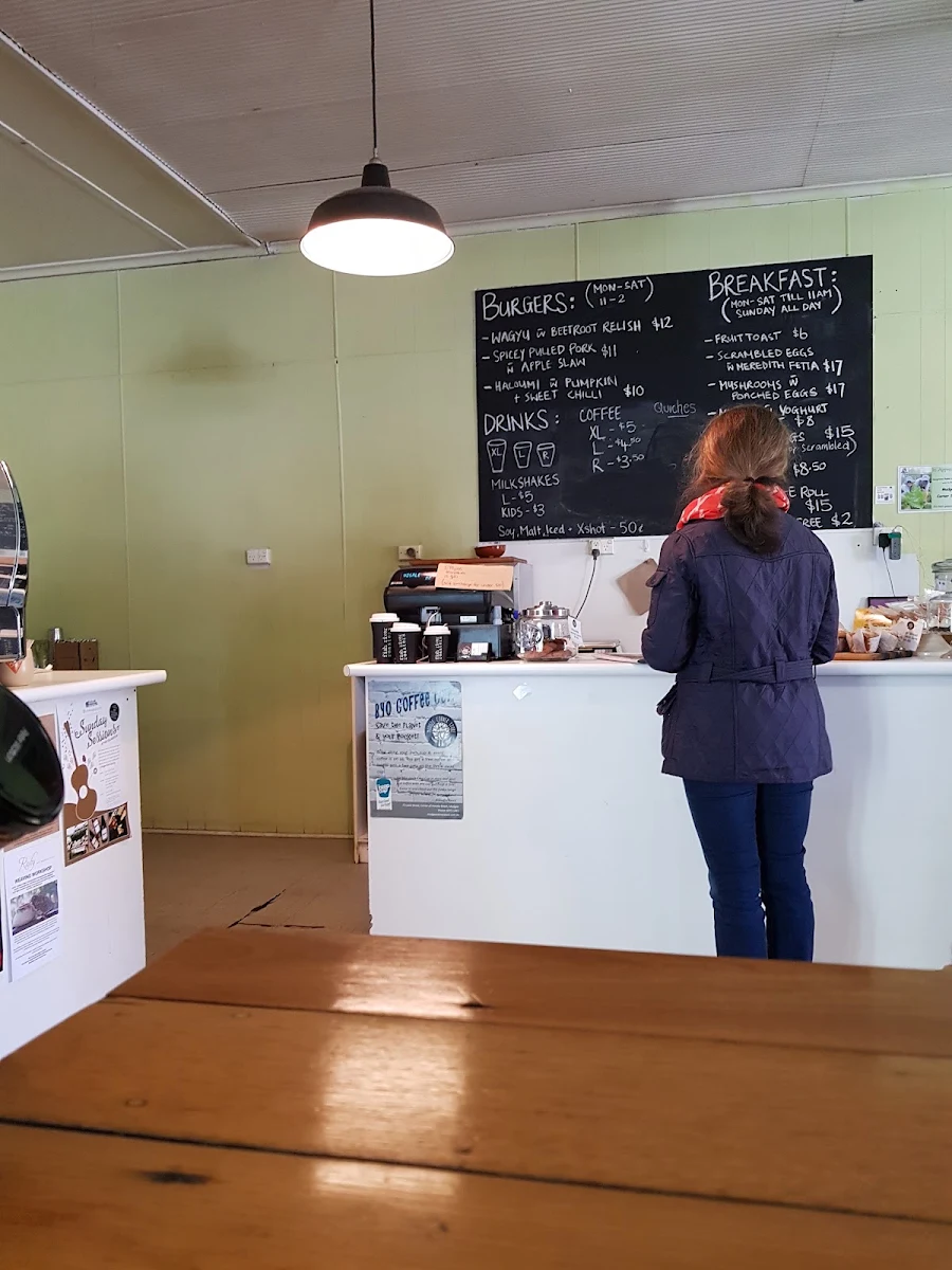 Menu, Mudgee Corner Store
