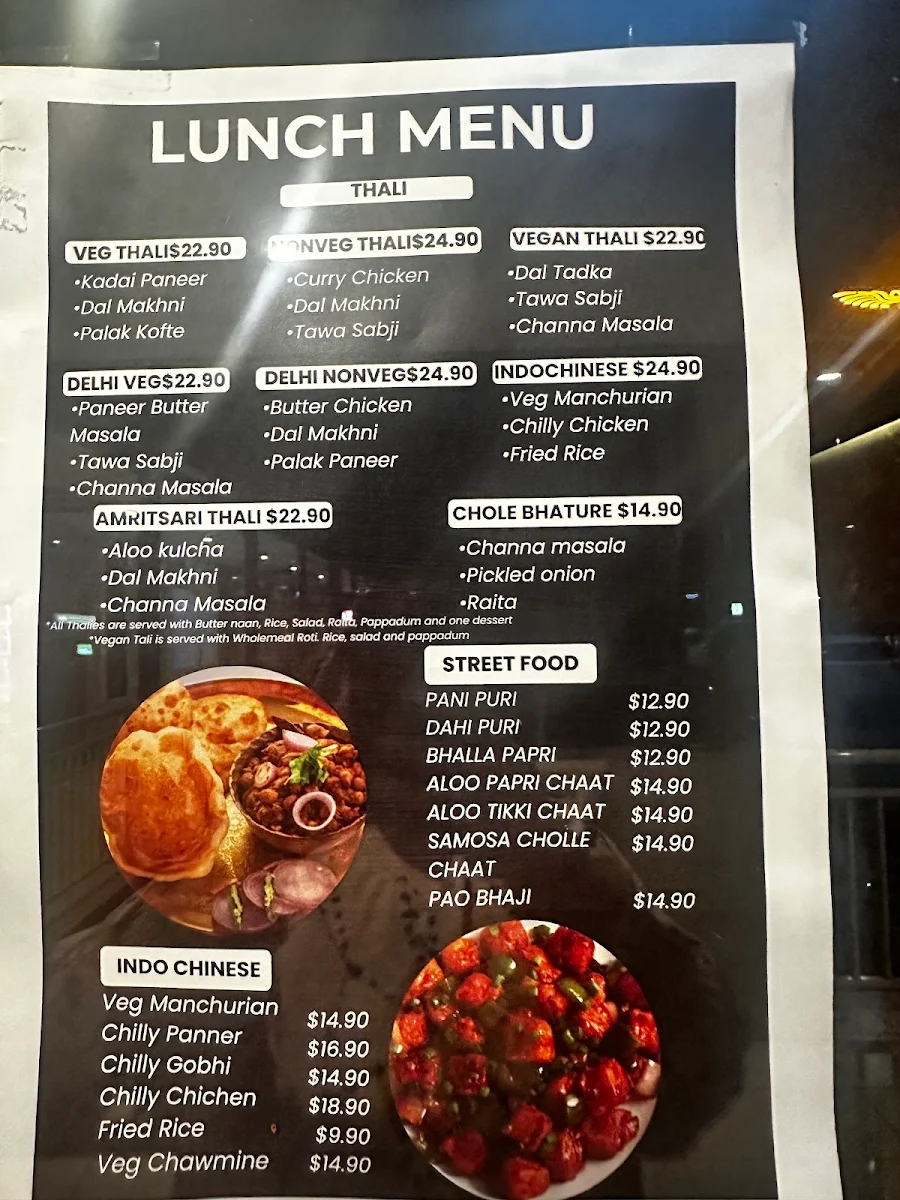 Menu, Lazeez Kitchen - Rouse Hill