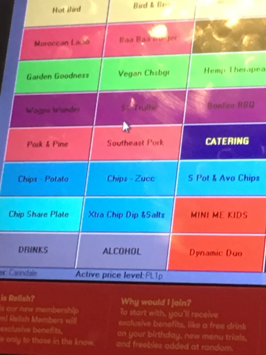 Menu, Grill'd Burgers - Carindale