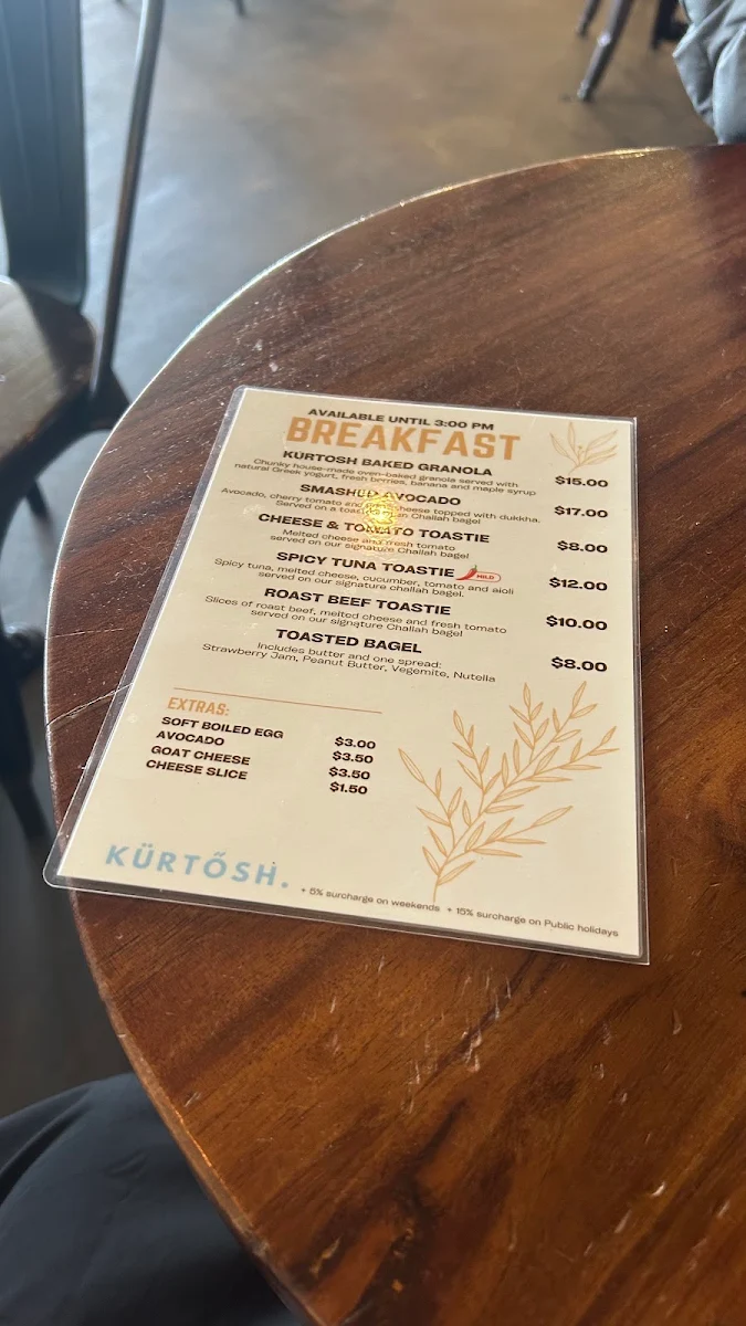 Menu, Kürtősh - Crows Nest