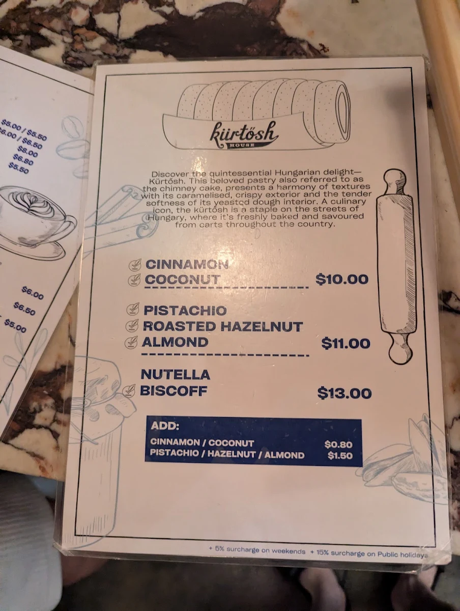 Menu, Kürtősh - Crows Nest