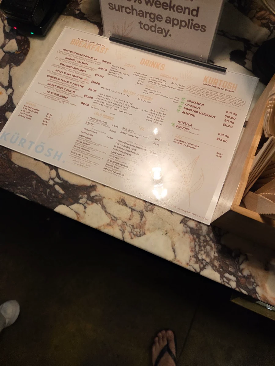 Menu, Kürtősh - Crows Nest