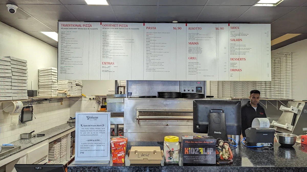 Vibe, Gisborne Pizza & Pasta