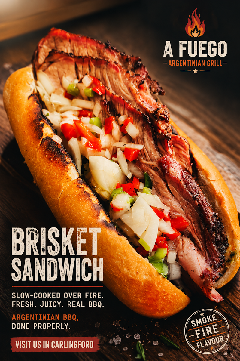 Menu, A Fuego Argentinian Grill