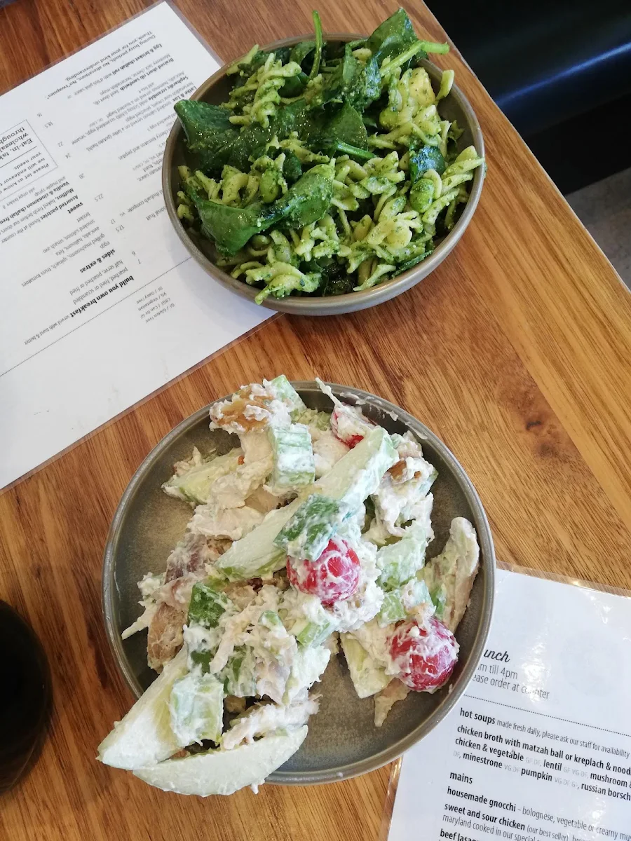 Menu, Cafe D'lish
