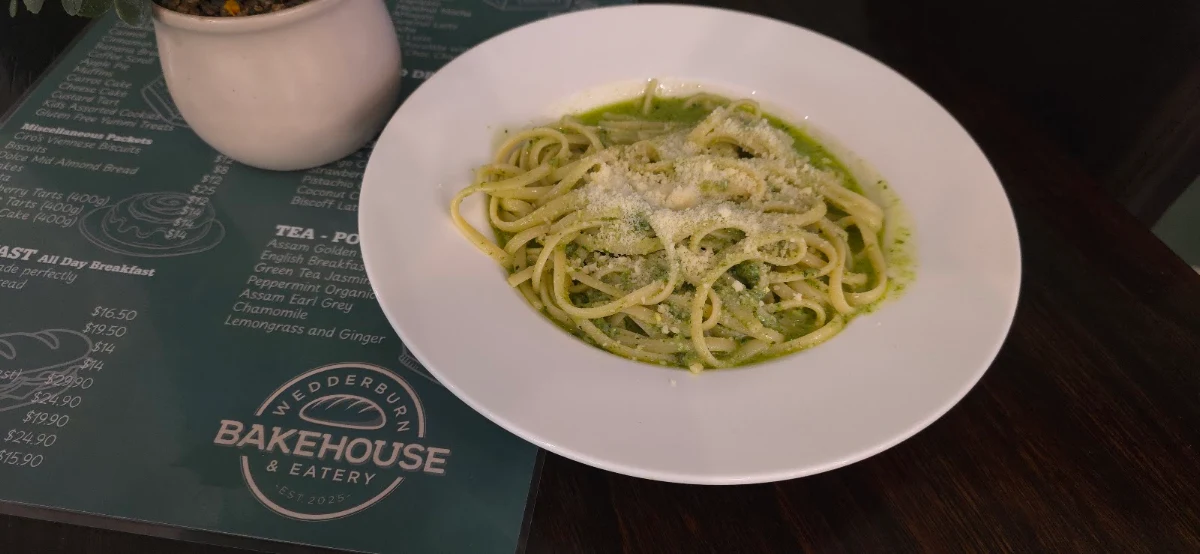 Menu, Wedderburn Bakehouse & Eatery