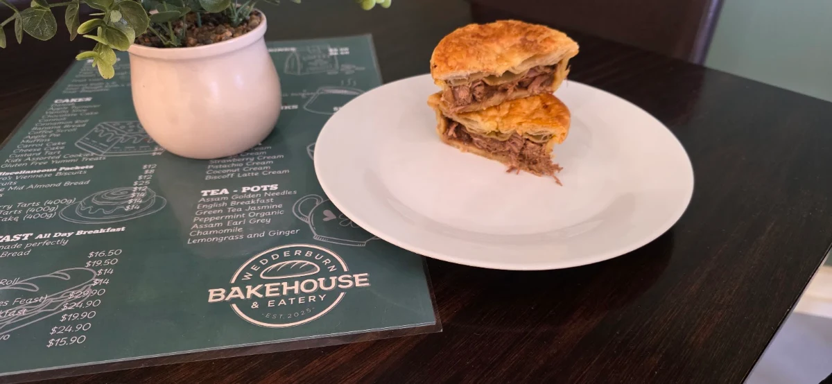 Menu, Wedderburn Bakehouse & Eatery