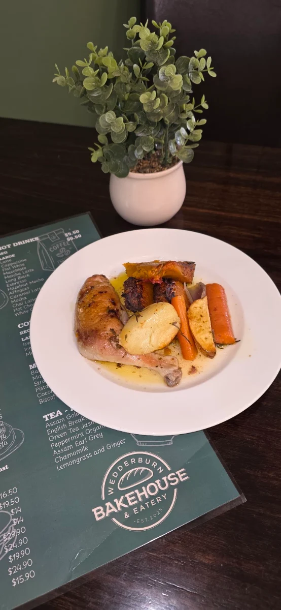 Menu, Wedderburn Bakehouse & Eatery