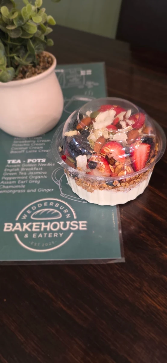 Menu, Wedderburn Bakehouse & Eatery
