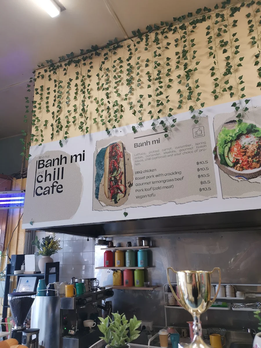 Menu, BANH MI AND CHILL