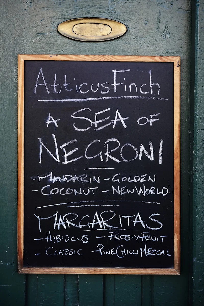 Menu, Atticus Finch