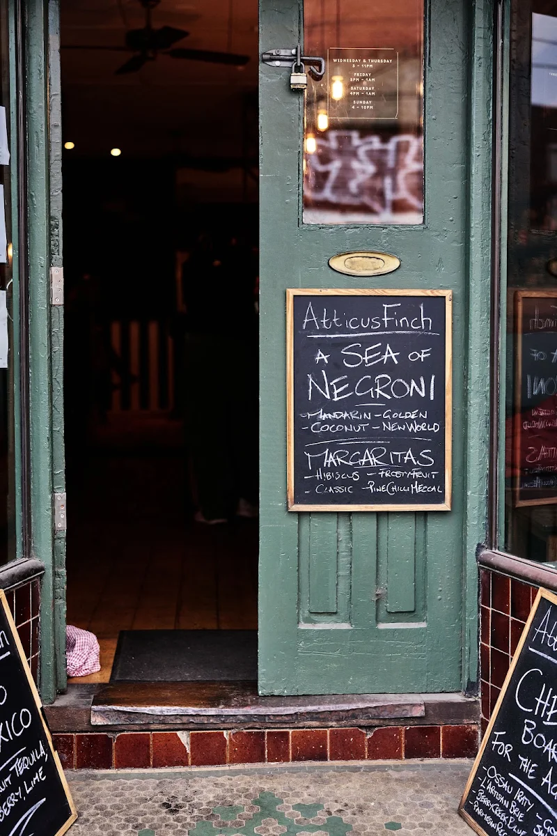 Menu, Atticus Finch