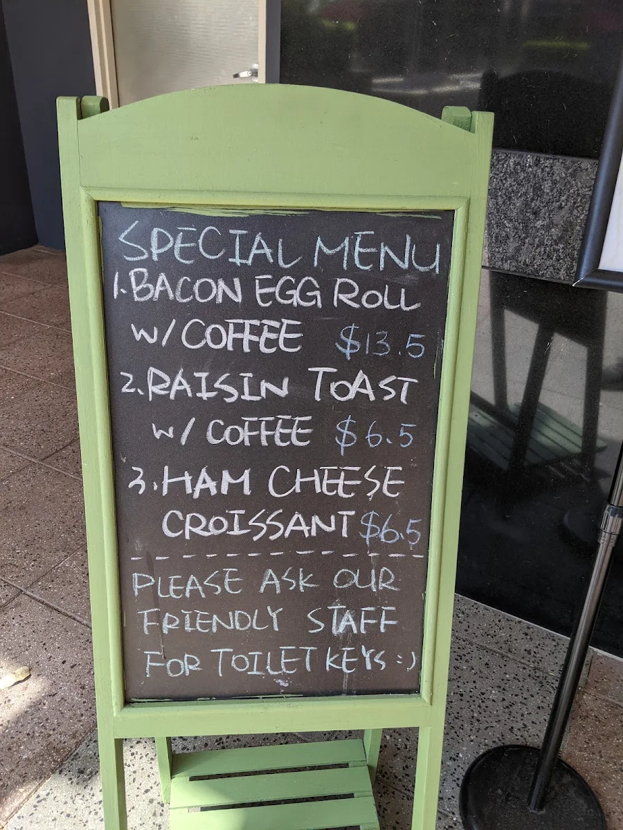 Menu, SHOOK Cafe Waterloo