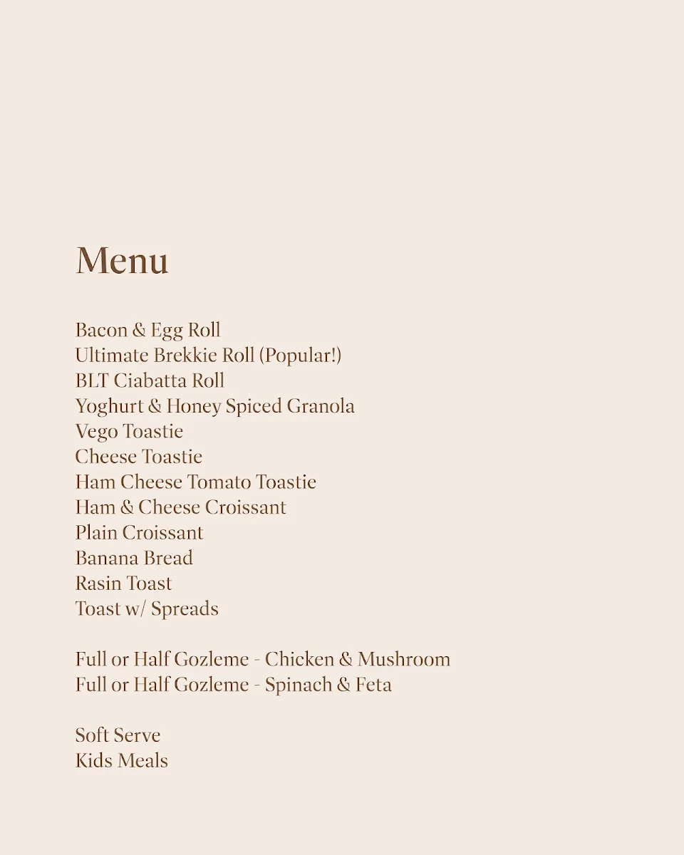 Menu photo 1
