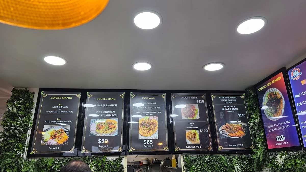 Menu, Jannat Al Mandi Restaurant & Broaster Chicken (Mandi in Tarneit)
