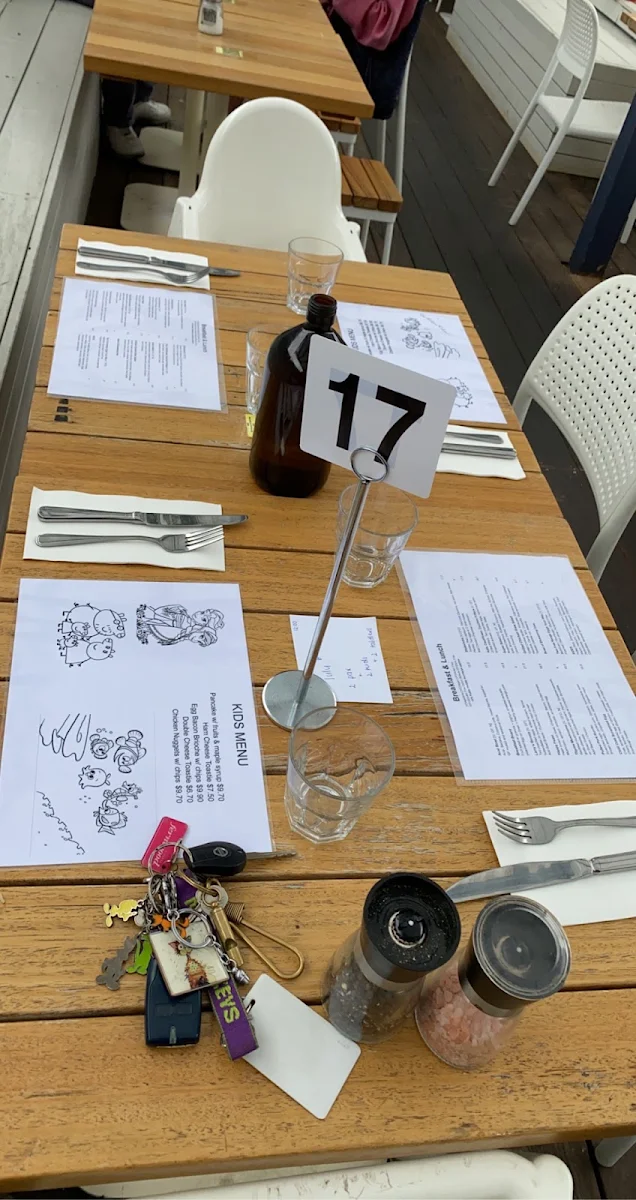 Menu, Happy As Larry Cafe