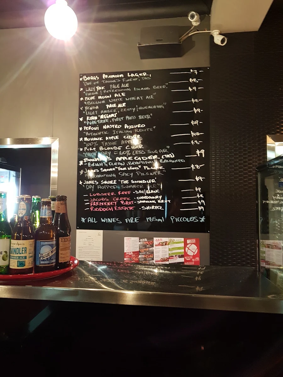Menu, PEP PIZZA KINGSTON BEACH