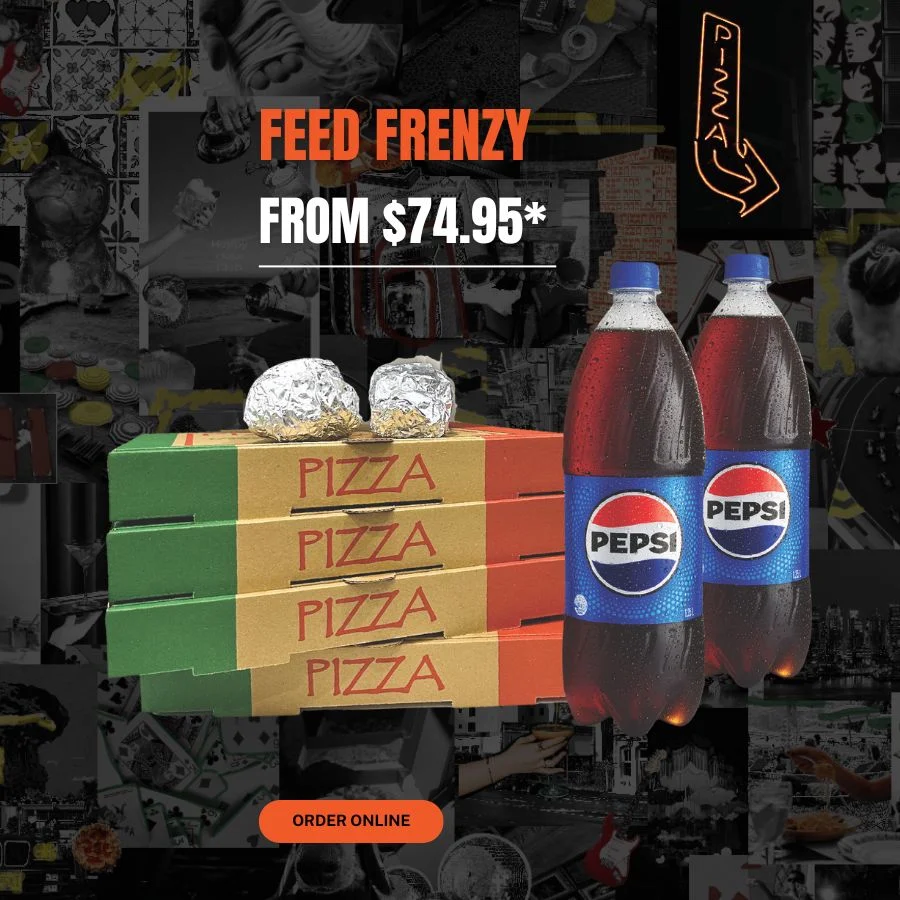 Menu, 245 Bar & Pizzeria
