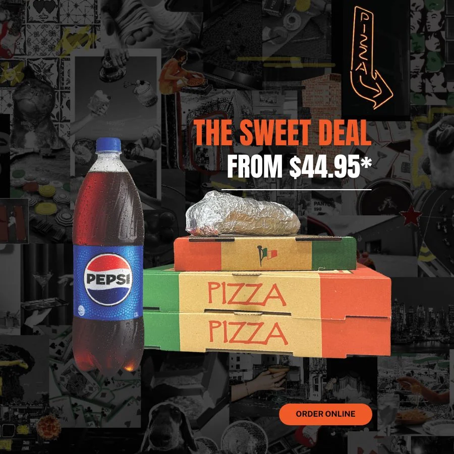 Menu, 245 Bar & Pizzeria