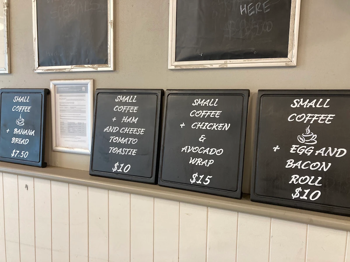 Menu, Espresso Recipe