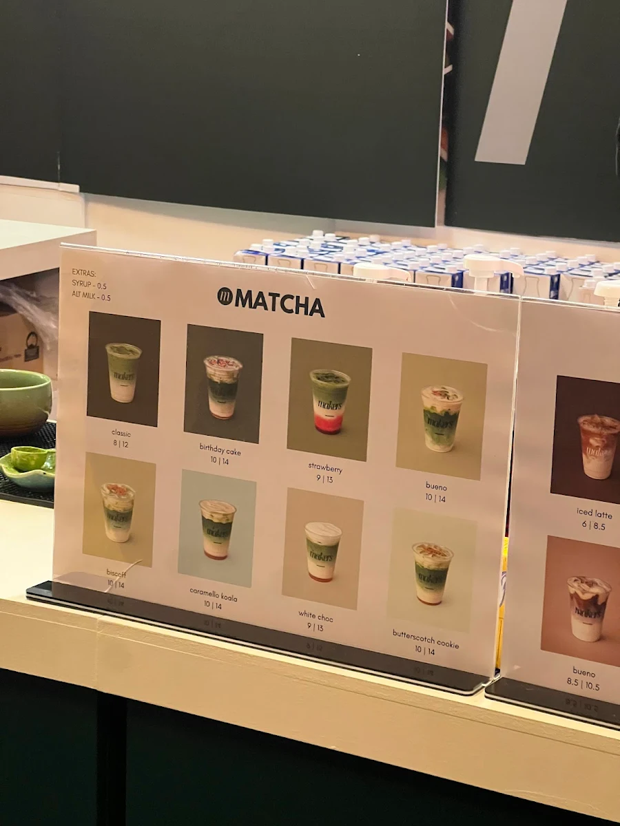 Menu, Makers Daily | Wetherill Park