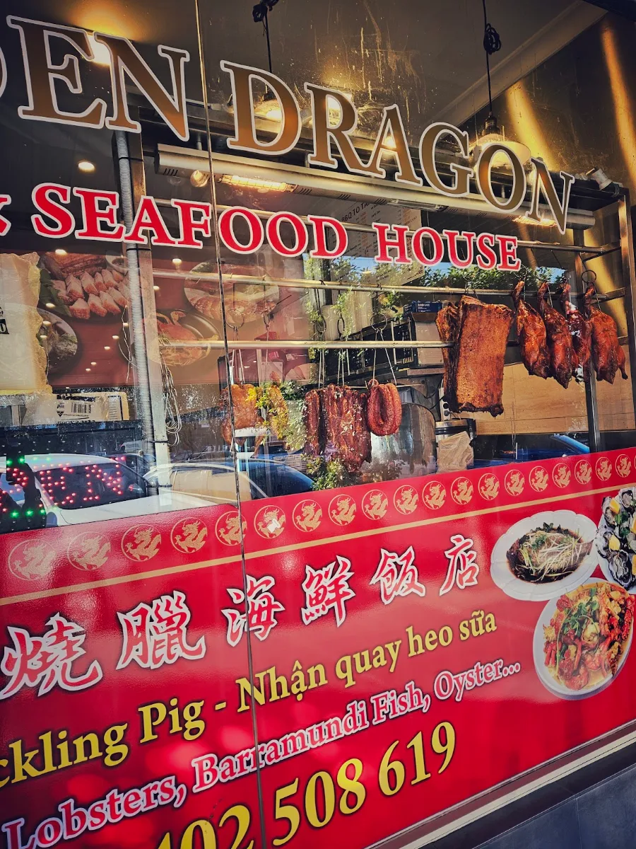 Menu, Golden Dragon BBQ & Seafood House