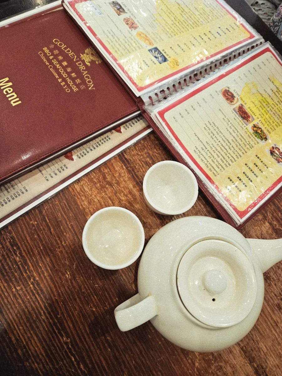 Menu, Golden Dragon BBQ & Seafood House