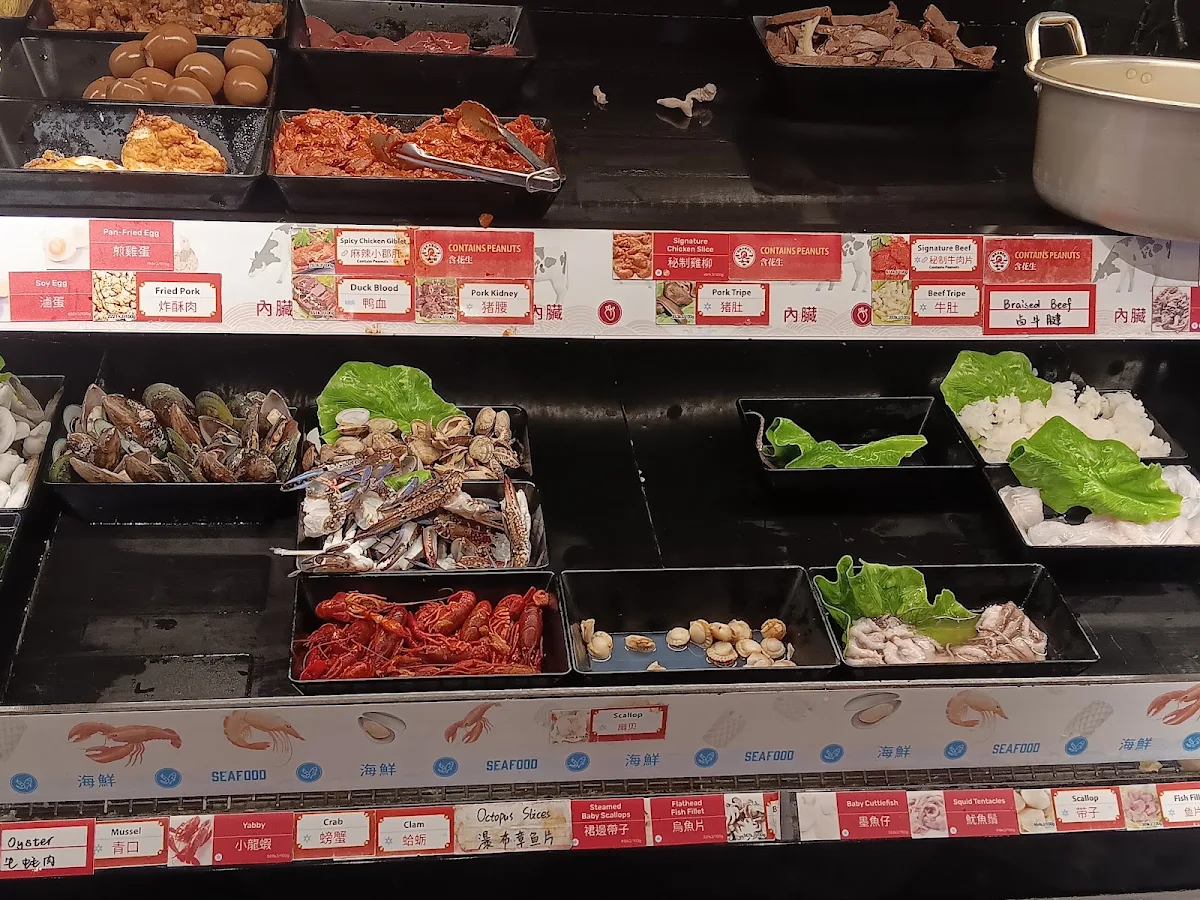 Menu, Dragon Hot Pot