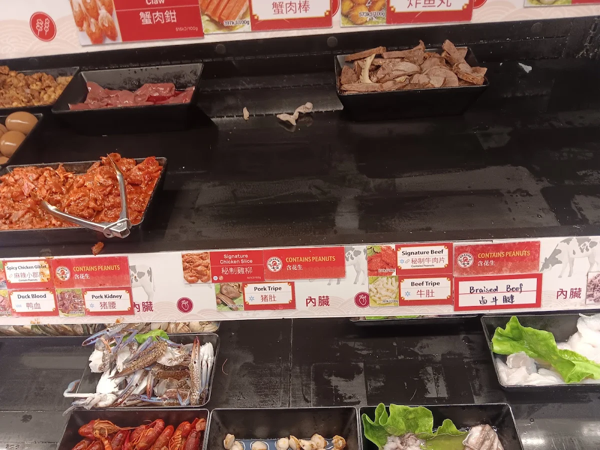 Menu, Dragon Hot Pot