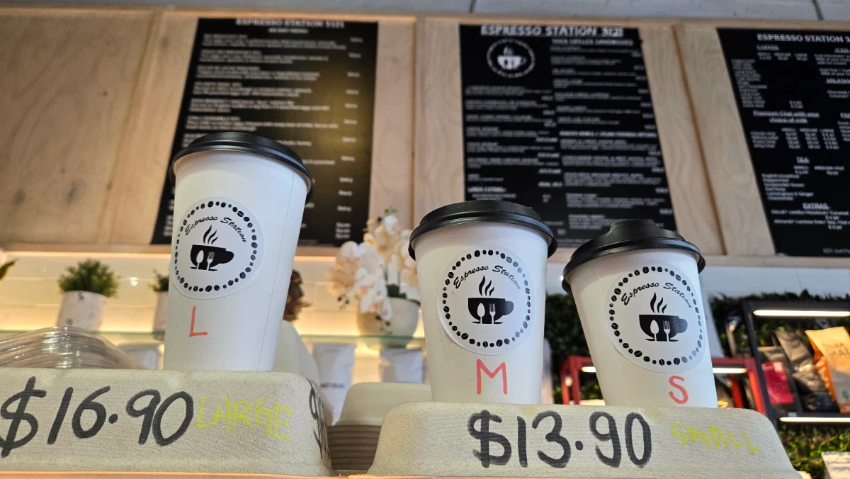 Menu, Espresso Station 3121