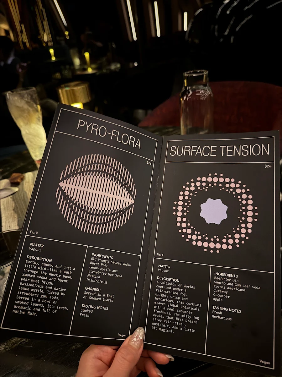 Menu, Curious