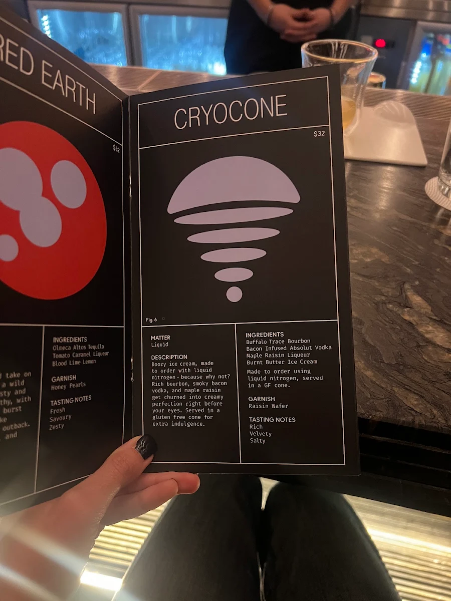Menu, Curious