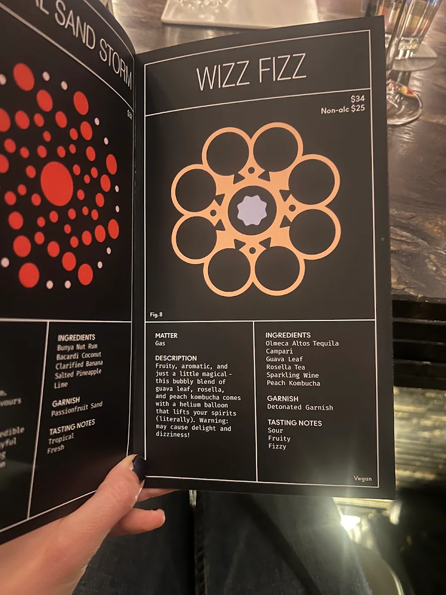 Menu, Curious