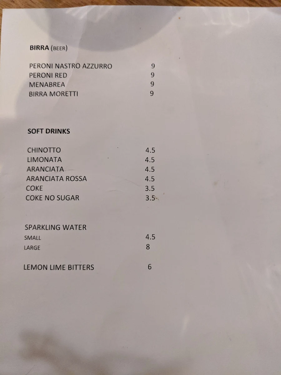 Menu, Prefisso 3088